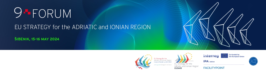 9th EUSAIR forum “Shaping the future of EUSAIR (Šibenik, 15-16 May 2024)