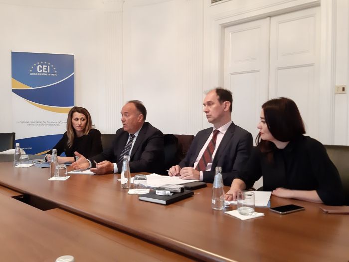 Serbian Min. Mladen Sarcevic (Education, Science & Technological Development) visits CEI-ES (13, Dec. 2019)