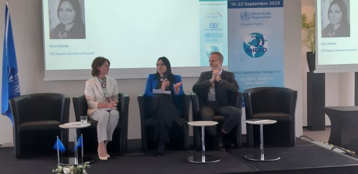 CEI Panel on strengthening regional cooperation on public health (Brussels, 22 September 2023)